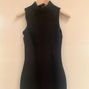 Likely Black Open Back Dress